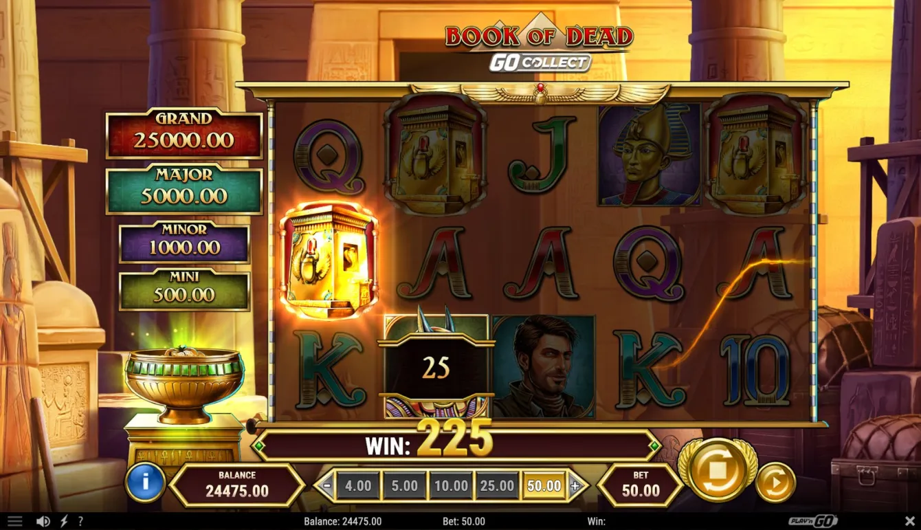 Book of Dead GO Collect Slot