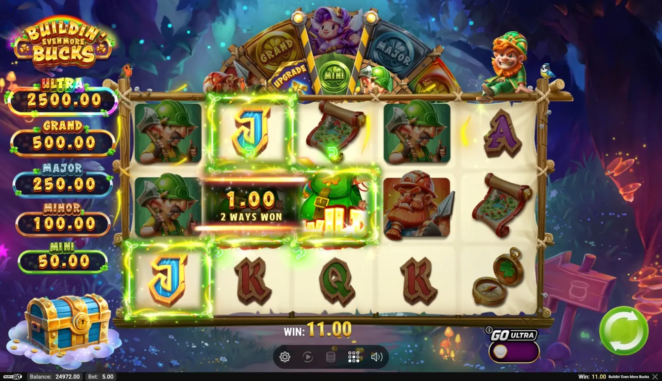Buildin' Even More Bucks Slot