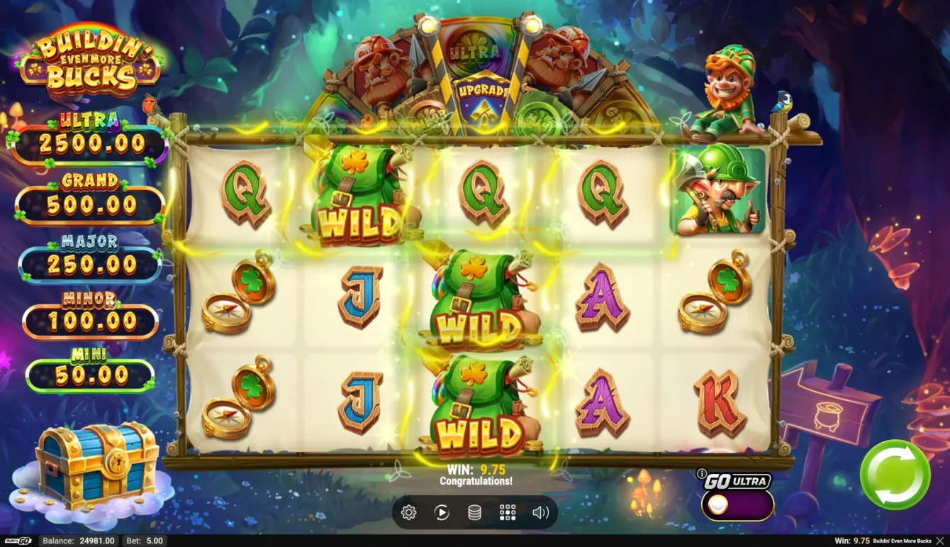 Buildin' Even More Bucks Slot