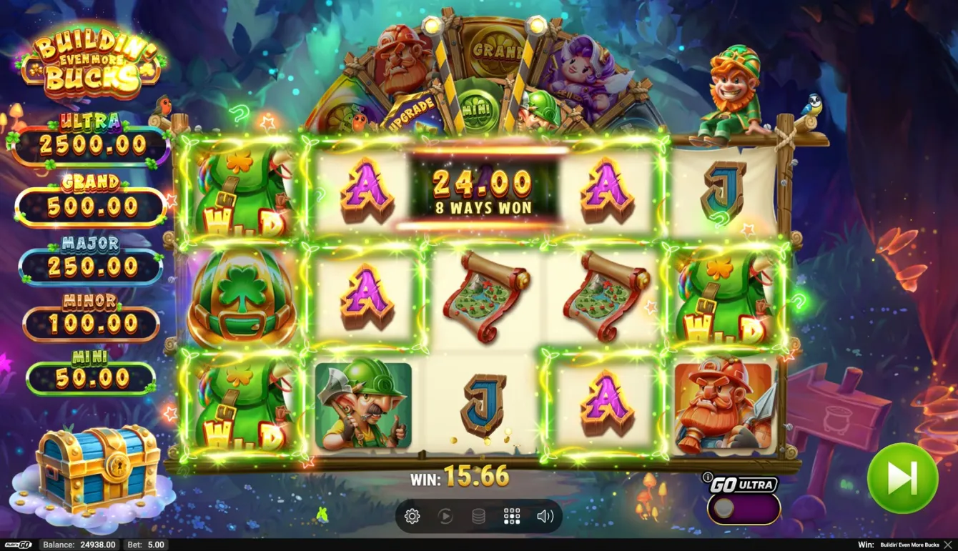 Buildin' Even More Bucks Slot