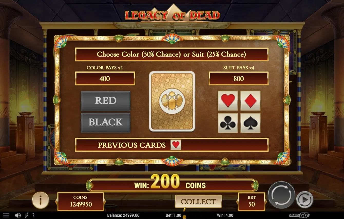 Legacy of Dead Slot