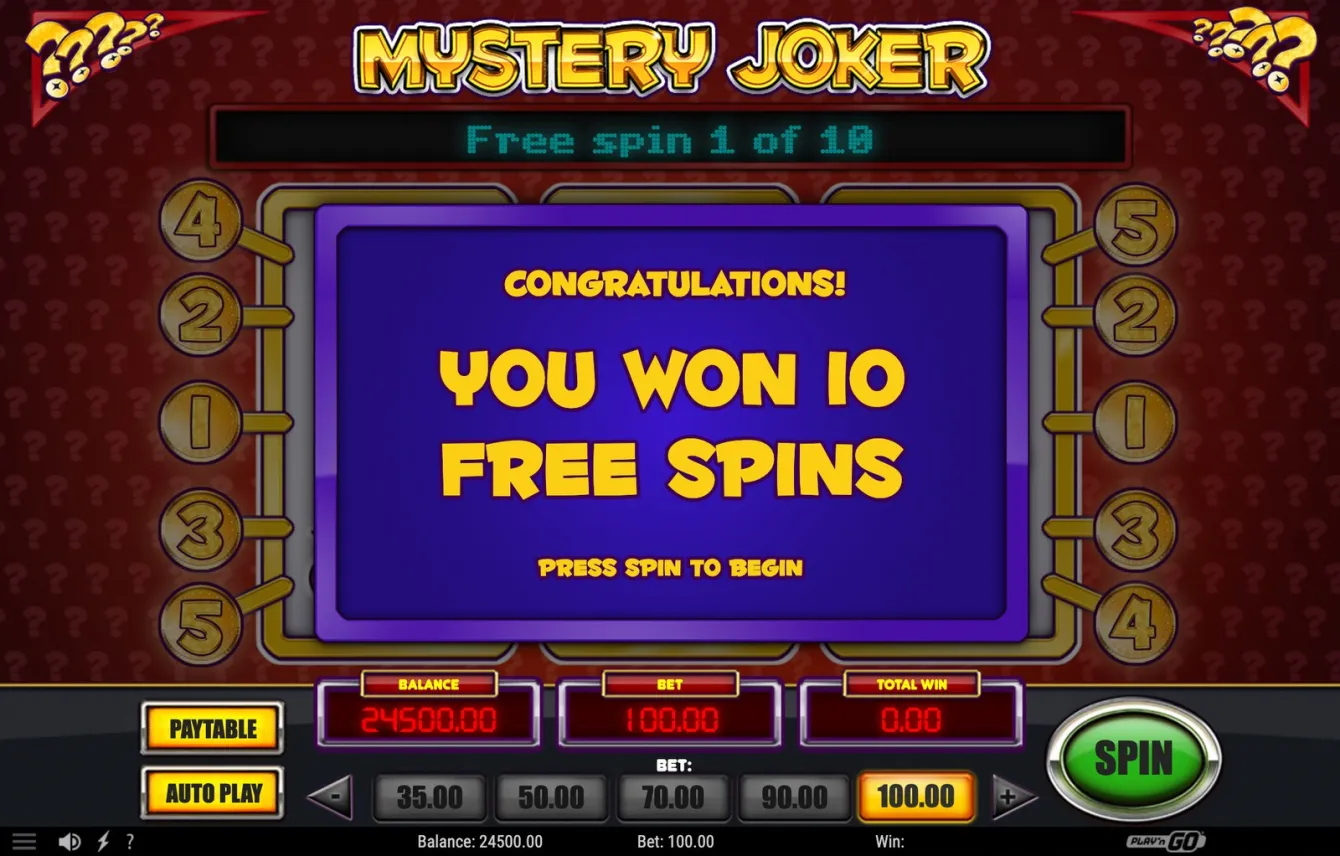 Mystery Joker Slot