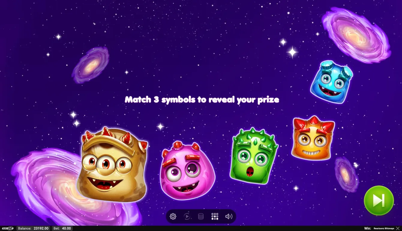 Reactoonz Blitzways Slot
