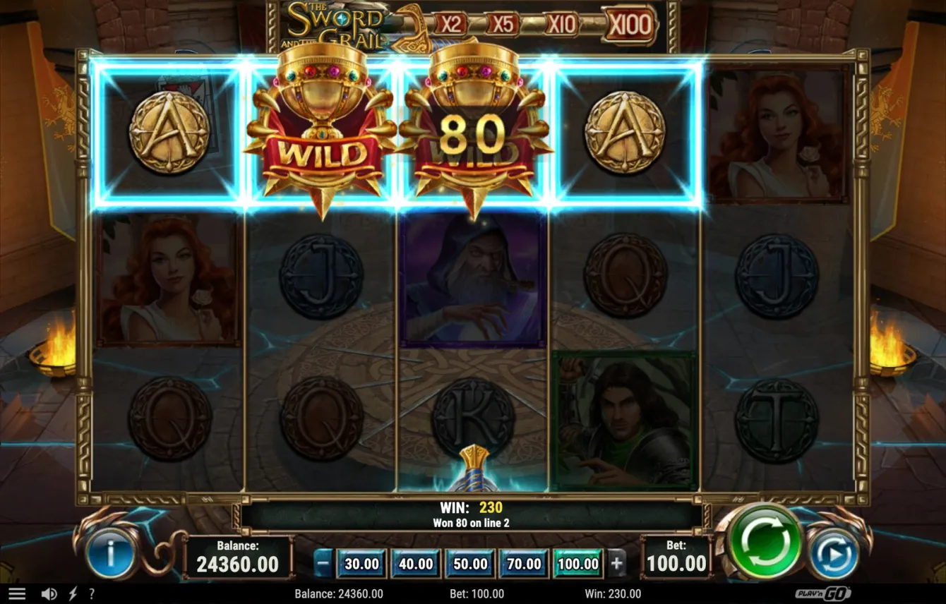 The Sword &amp; The Grail Slot