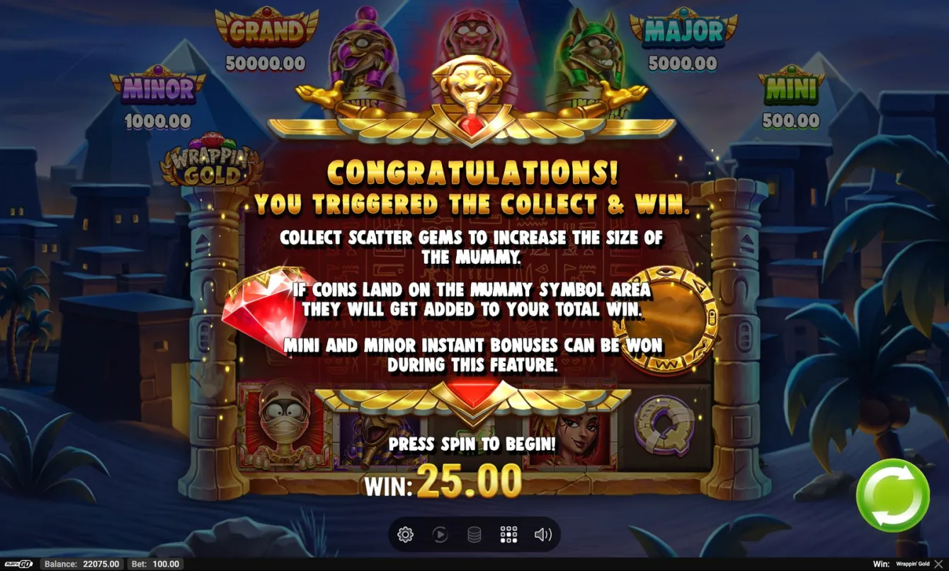 Wrappin' Gold Slot
