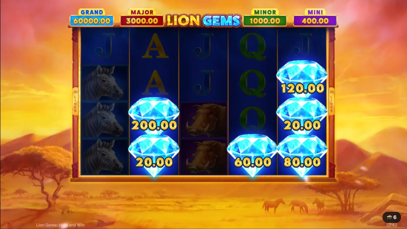 Lion Gems Slot