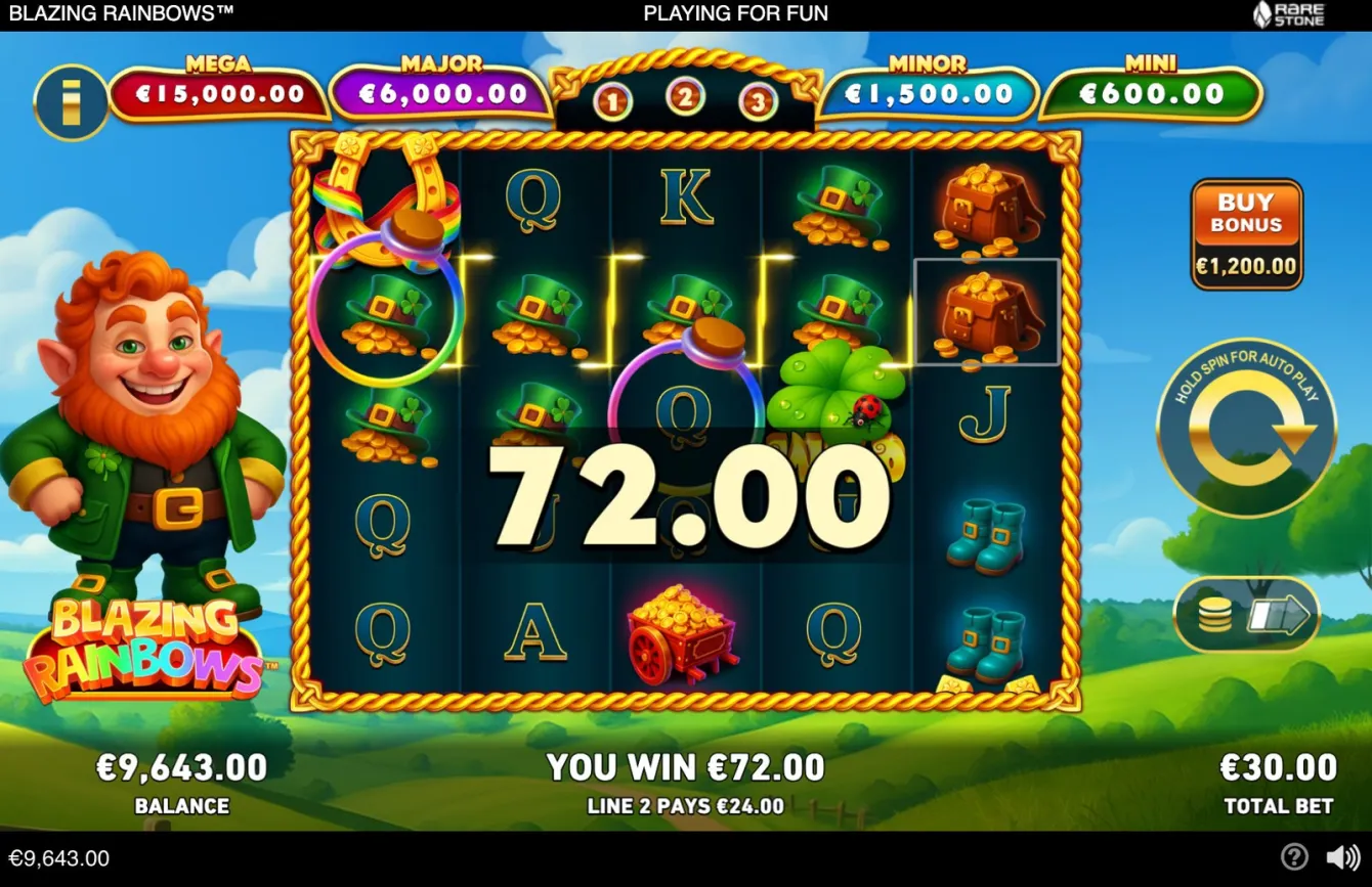 Blazing Rainbows Slot