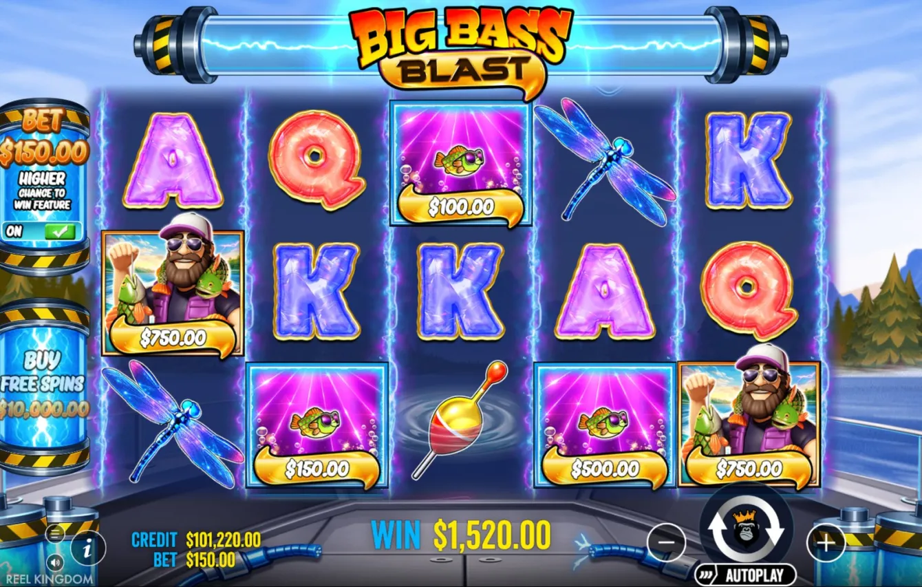 Big Bass Blast Slot