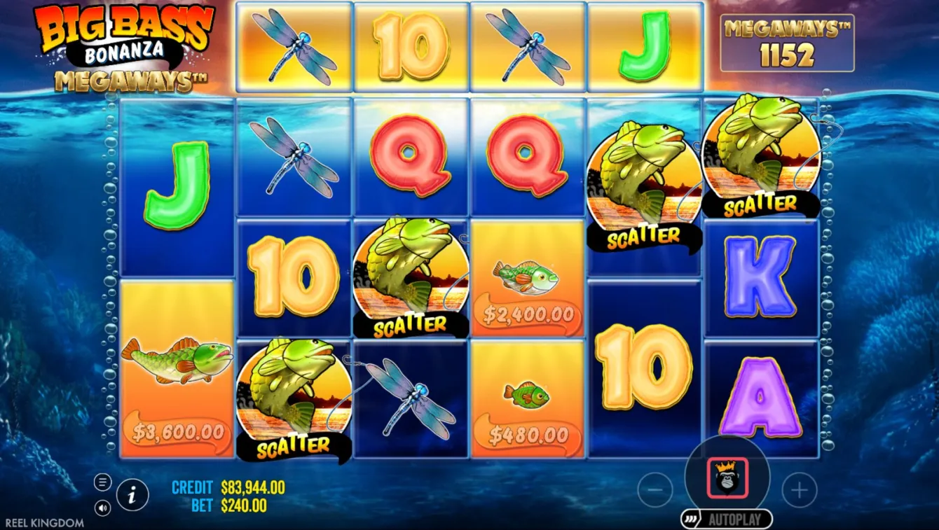 Big Bass Bonanza Megaways Slot