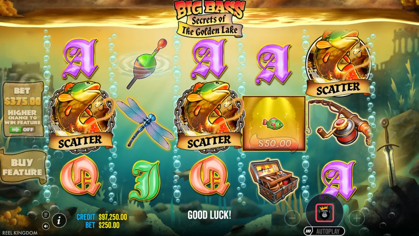 Big Bass Secrets of the Golden Lake Slot
