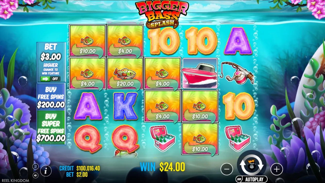 Bigger Bass Splash Slot