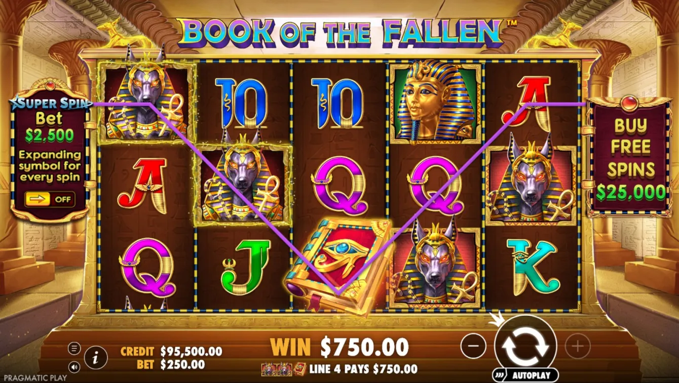Book of the Fallen Slot