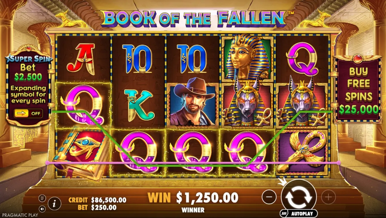 Book of the Fallen Slot