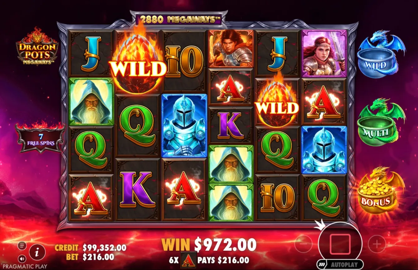Dragon Pots Megaways Slot