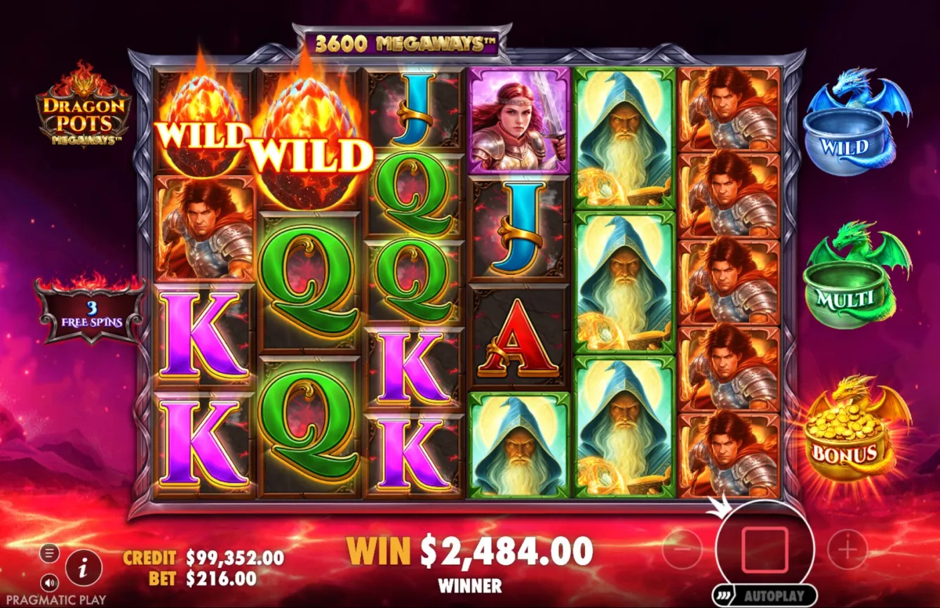 Dragon Pots Megaways Slot