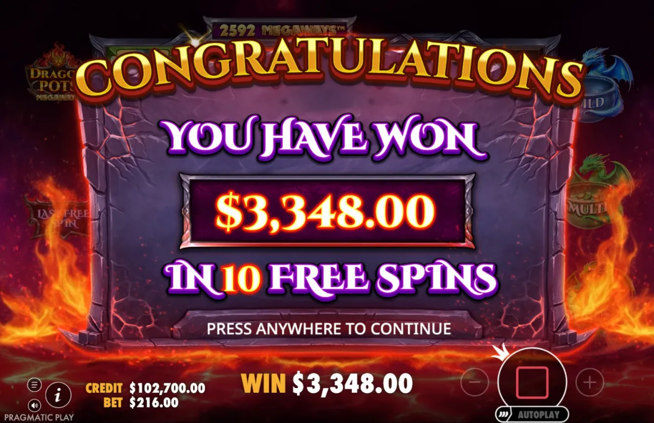 Dragon Pots Megaways Slot