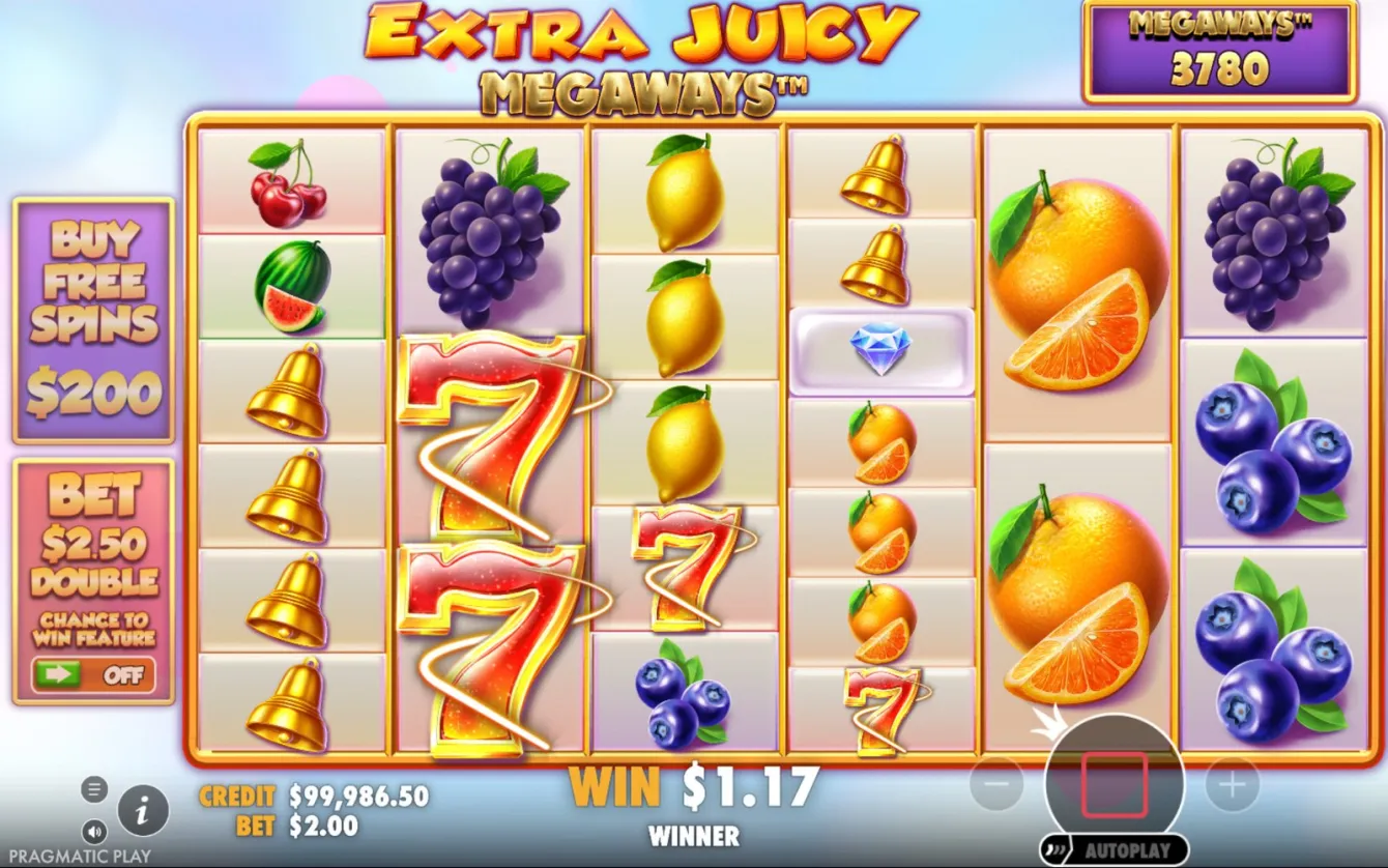 Extra Juicy Megaways Slot