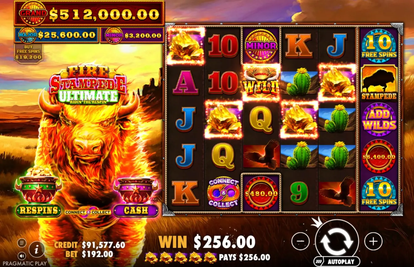 Fire Stampede Ultimate Slot