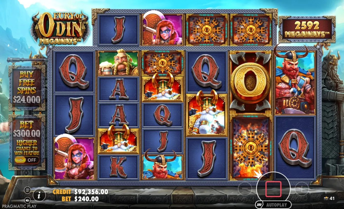 Fury of Odin Megaways Slot