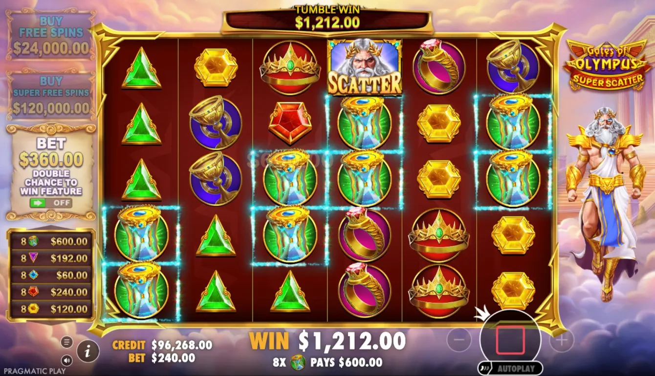 Gates of Olympus Super Scatter Slot