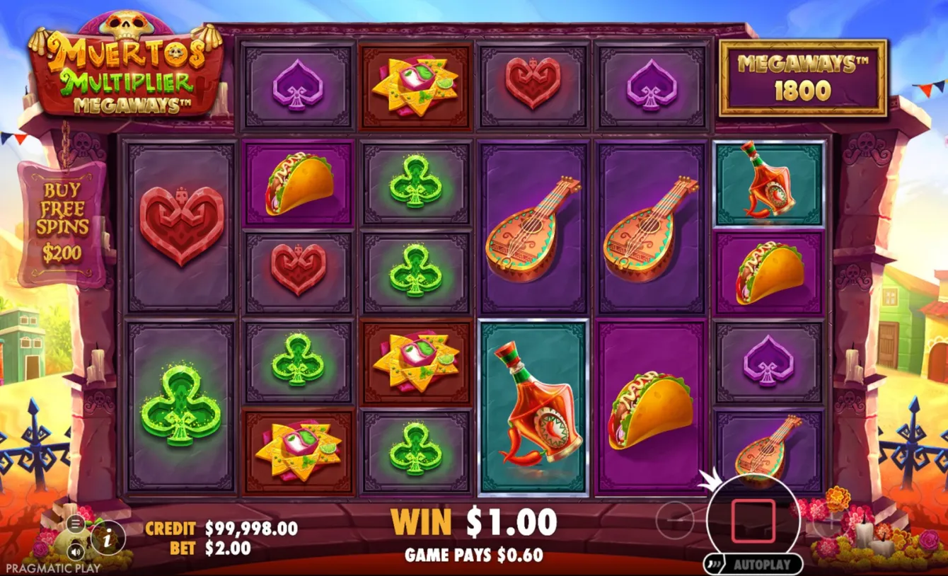 Muertos Multiplier Megaways Slot