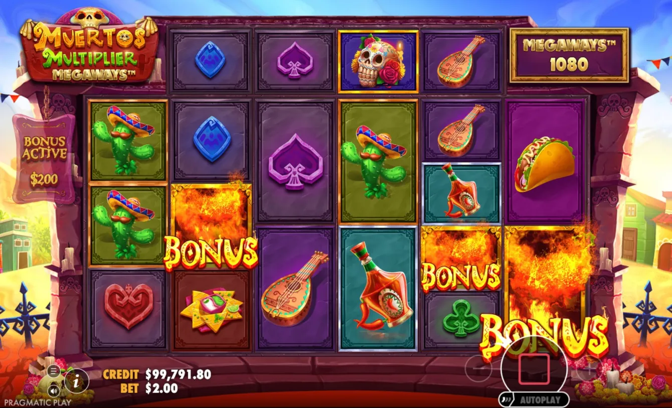 Muertos Multiplier Megaways Slot