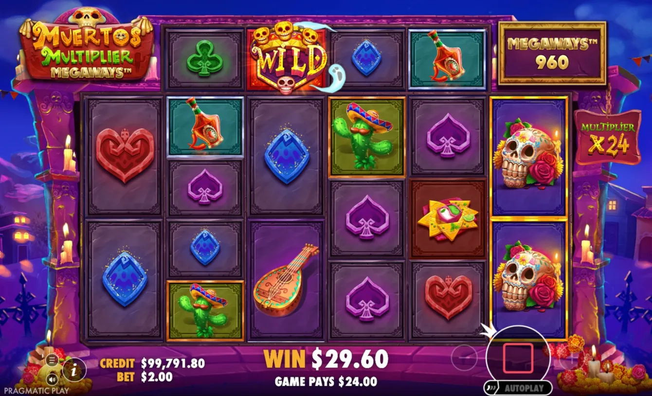 Muertos Multiplier Megaways Slot