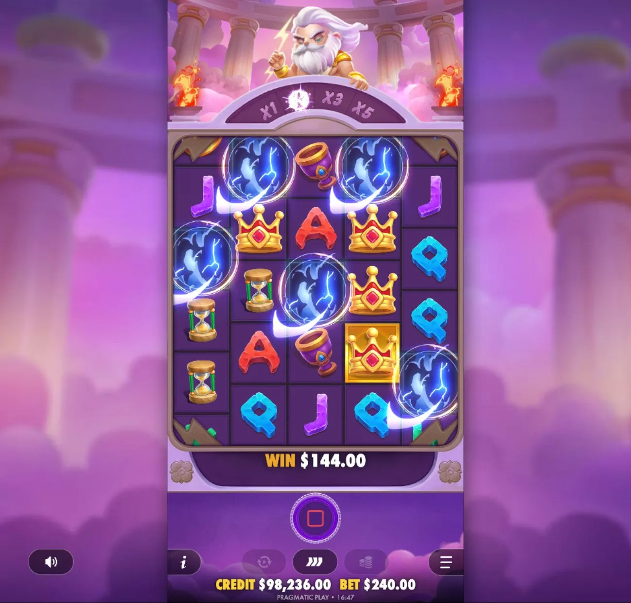 Olympus Wins Super Scatter Slot