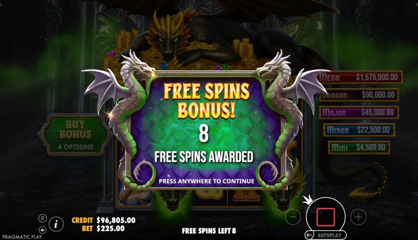 Sleeping Dragon Ultra Dark Slot