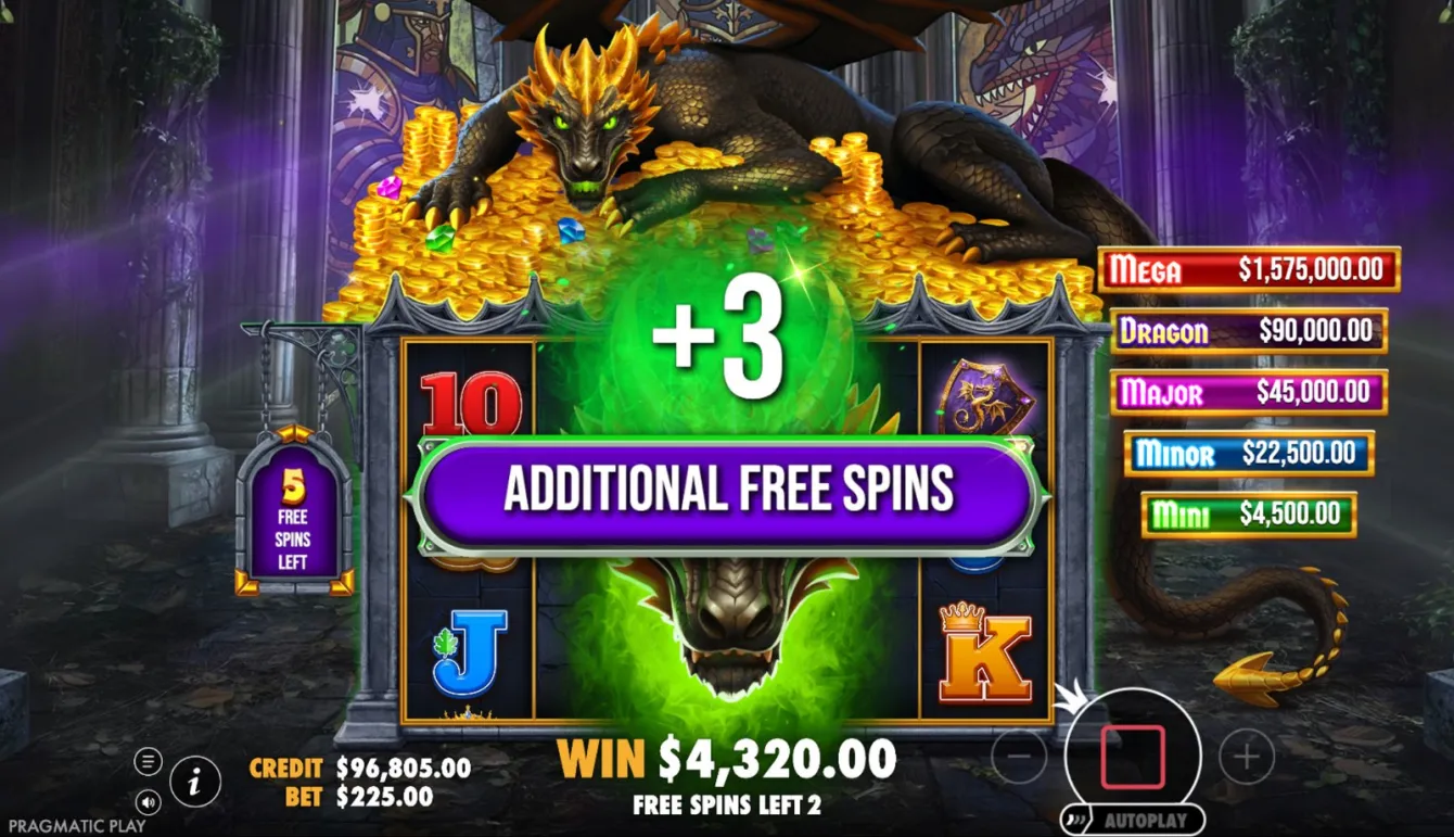 Sleeping Dragon Ultra Dark Slot