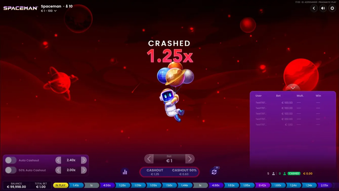 Spaceman Slot