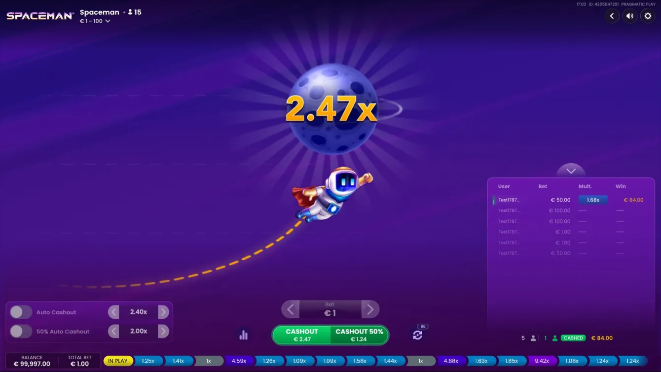 Spaceman Slot