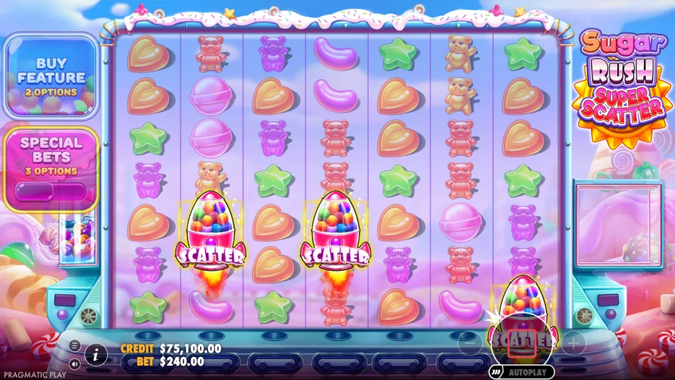 Sugar Rush Super Scatter Slot