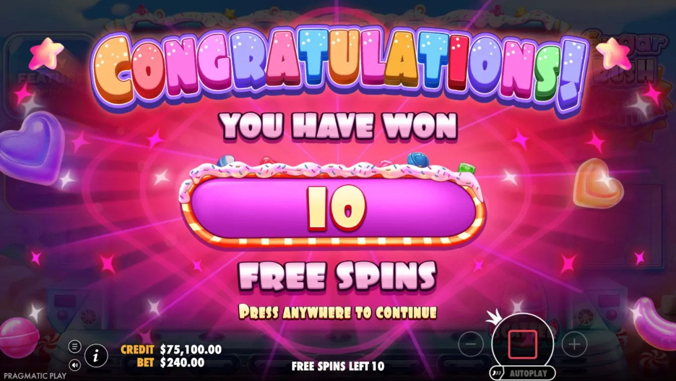 Sugar Rush Super Scatter Slot