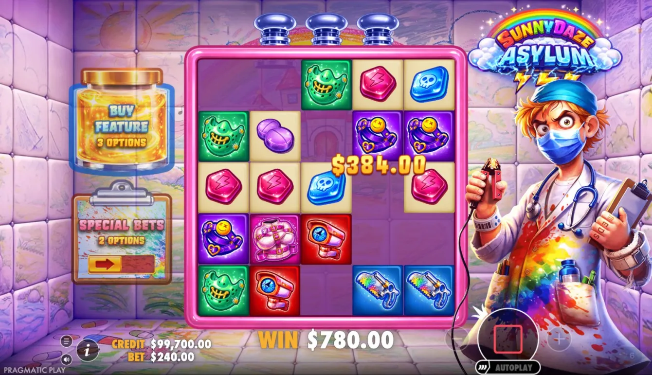 Sunnydaze Asylum Slot