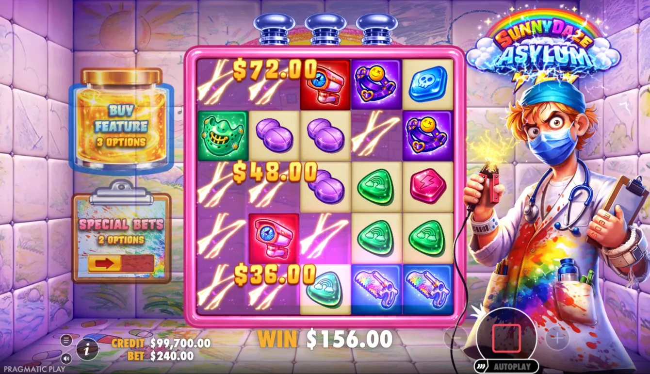 Sunnydaze Asylum Slot