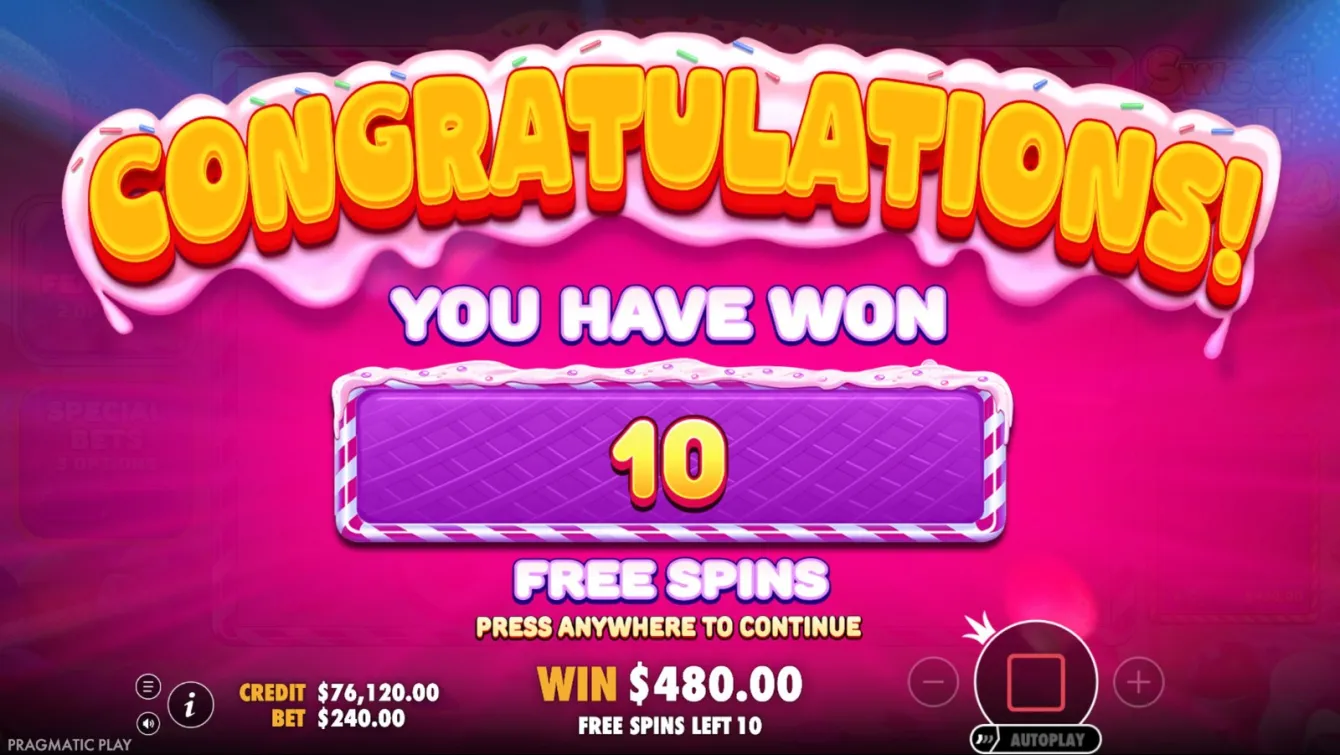 Sweet Rush Bonanza Slot
