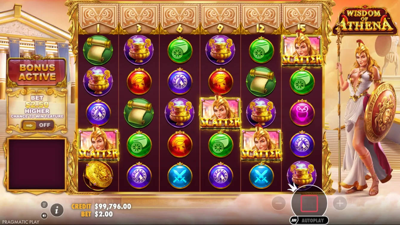 Wisdom of Athena Slot