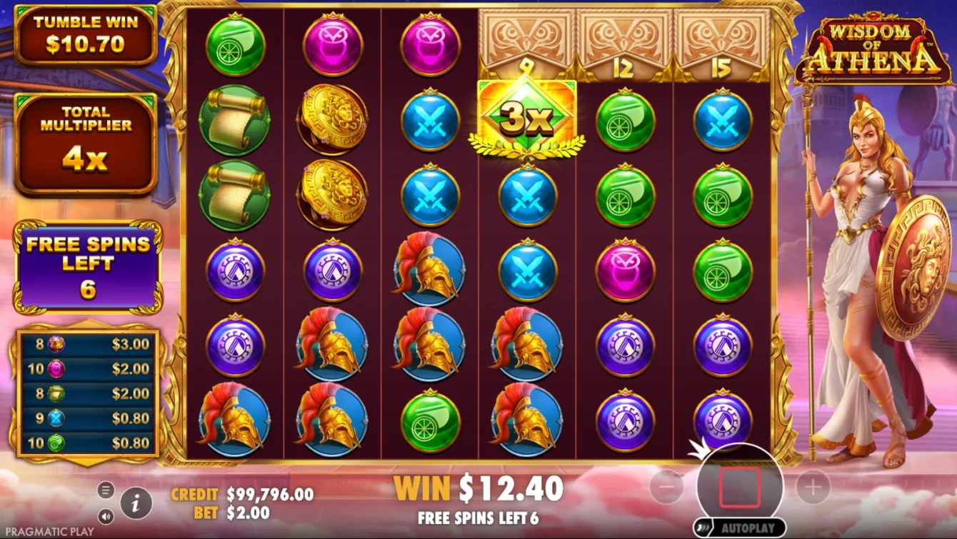 Wisdom of Athena Slot