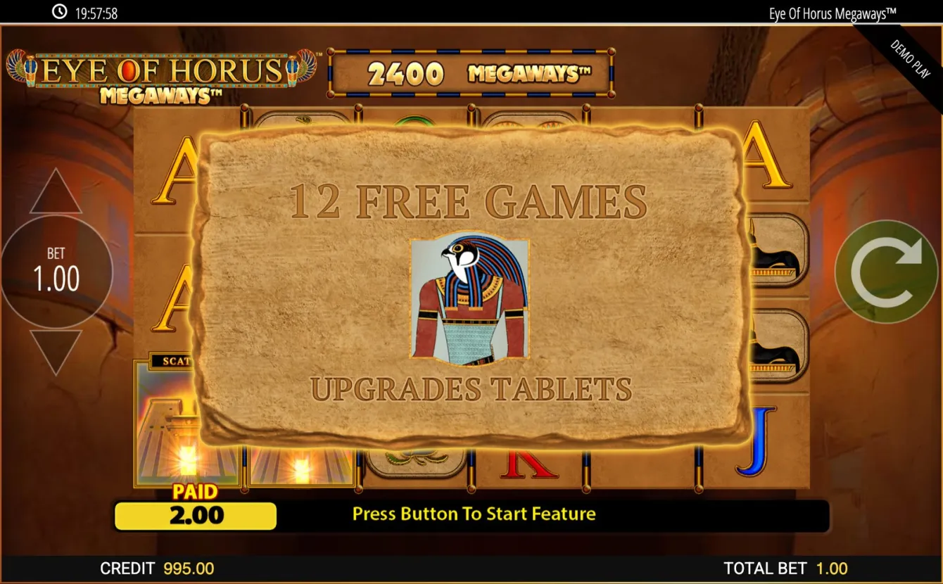 Eye of Horus Megaways Slot