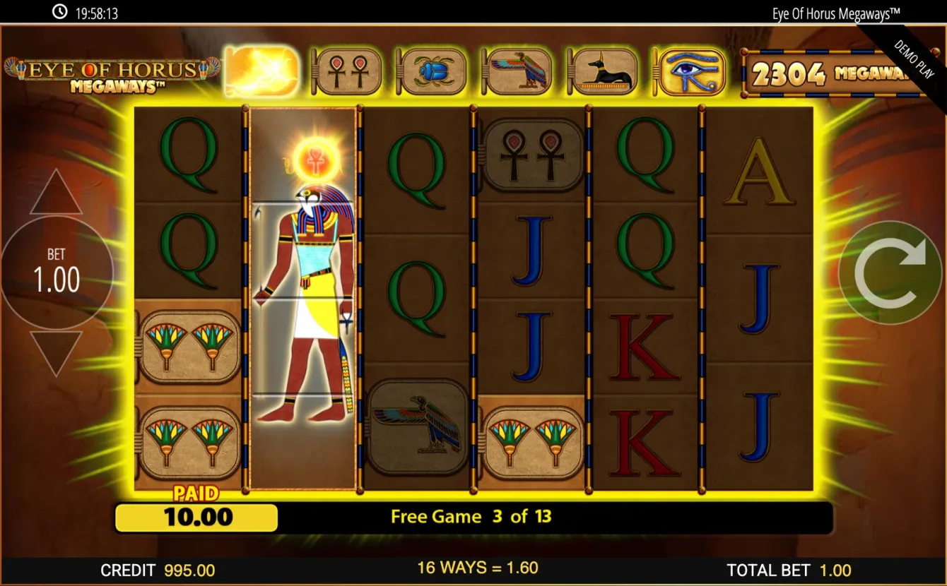 Eye of Horus Megaways Slot