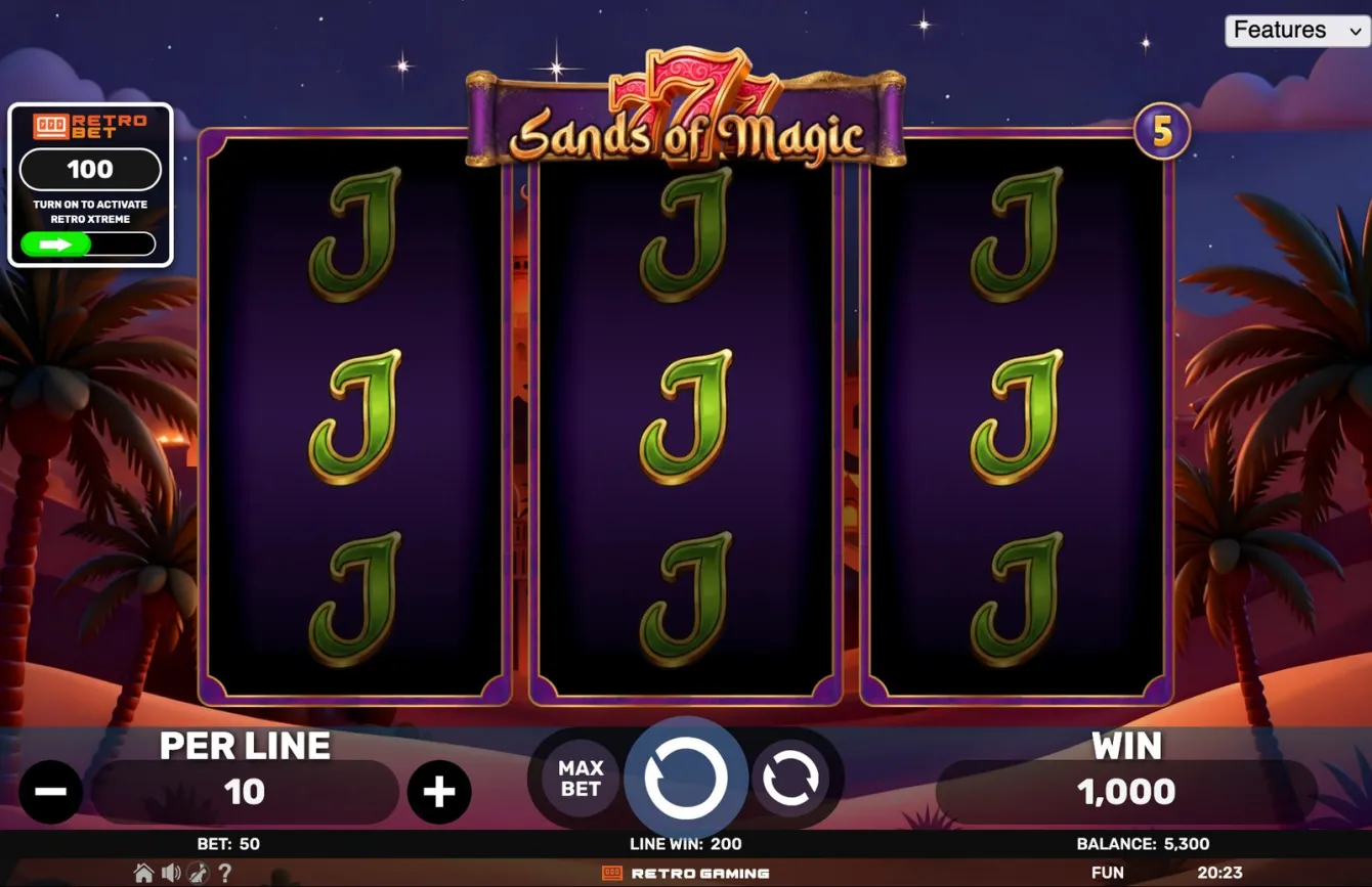 777 - Sands of Magic Slot