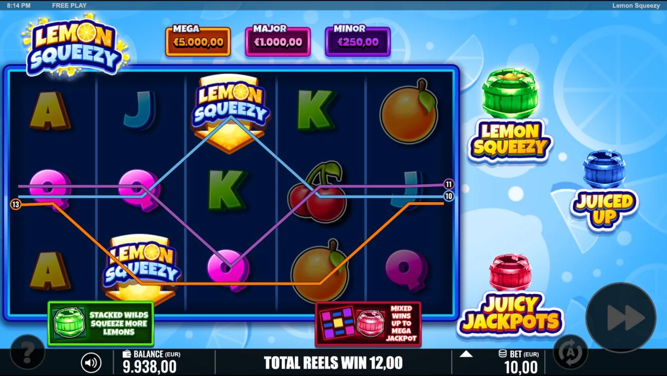 Lemon Squeezy Slot