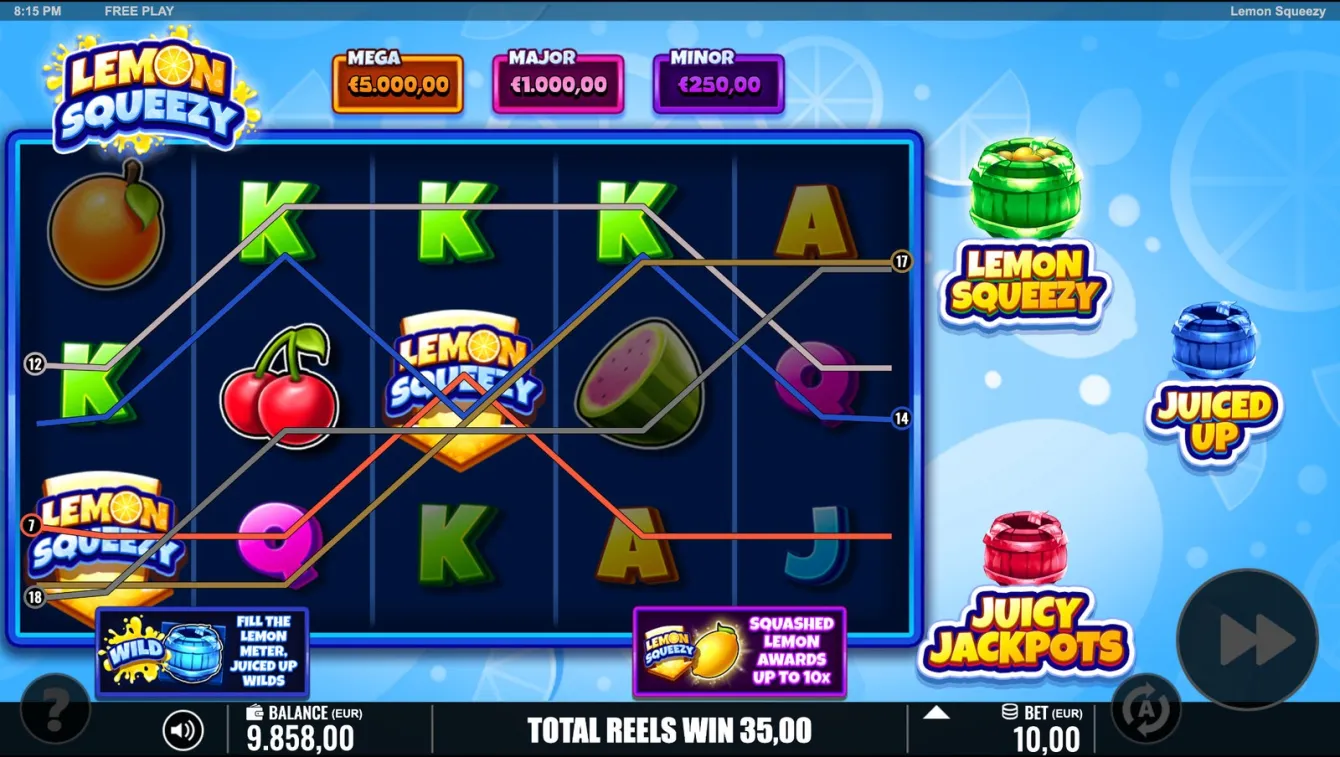 Lemon Squeezy Slot