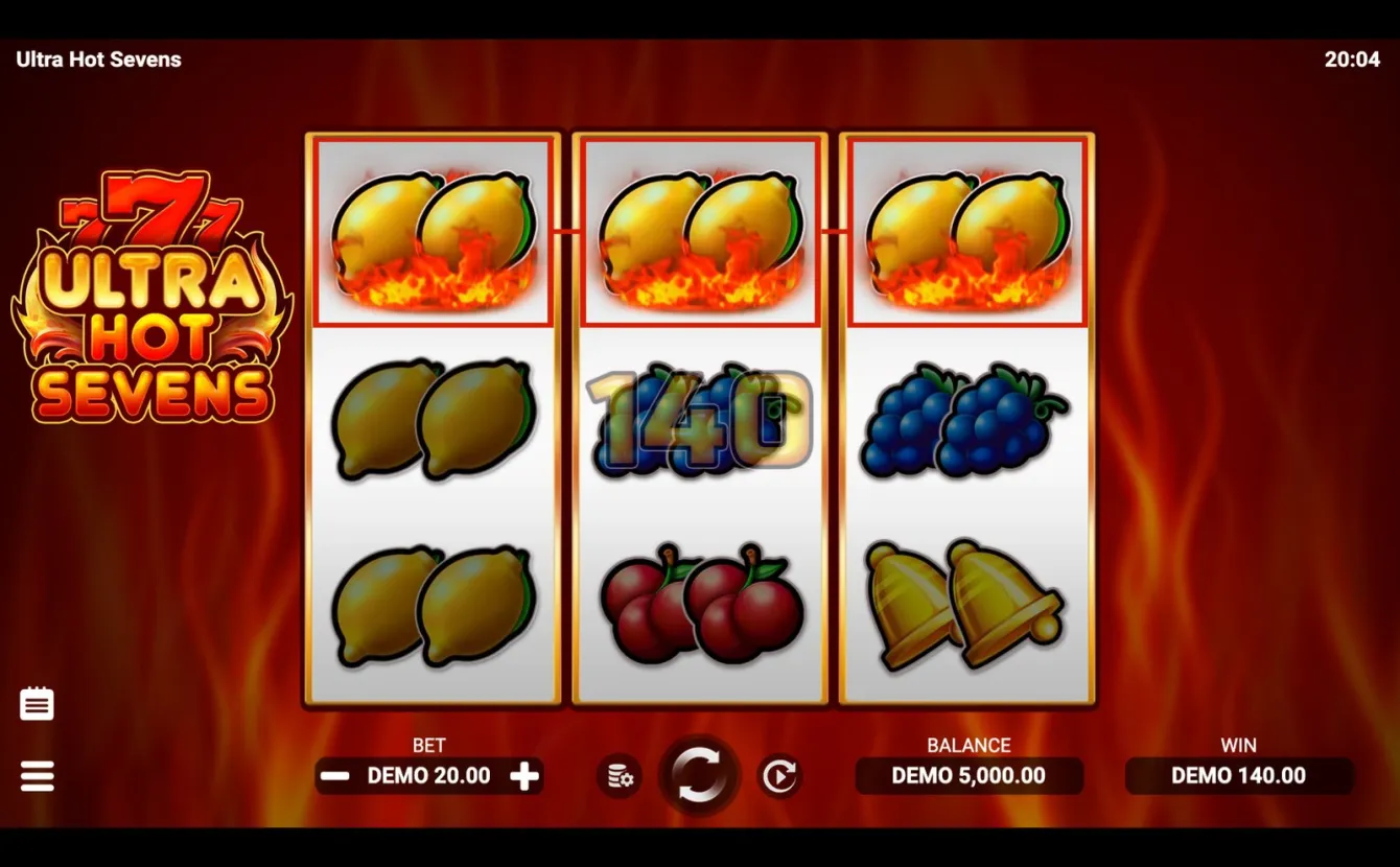 Ultra Hot Sevens Slot