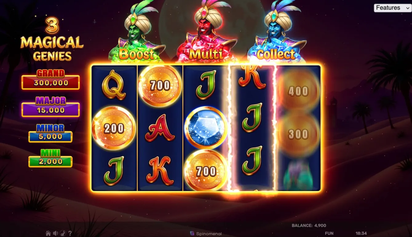 3 Magical Genies Slot