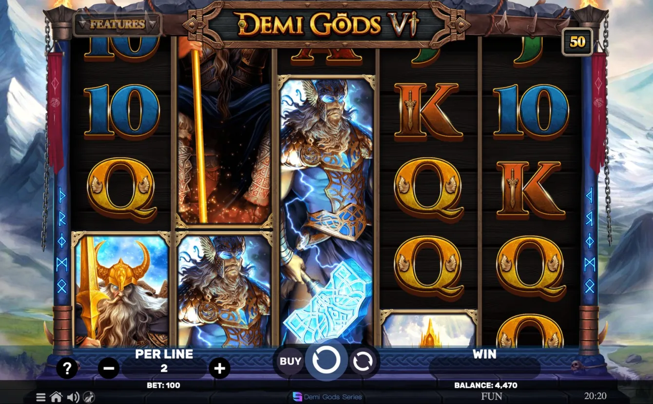 Demi Gods 6 Slot