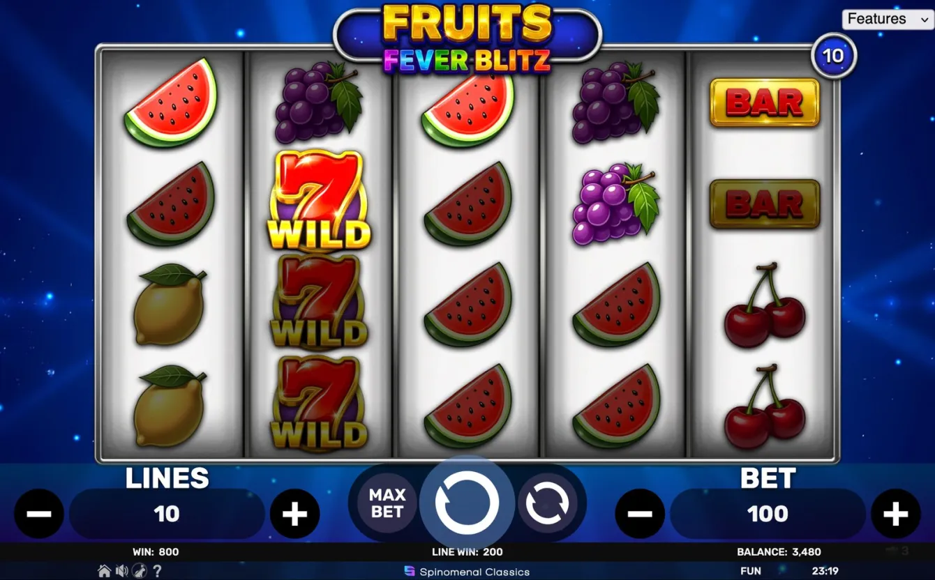 Fruits Fever Blitz Slot