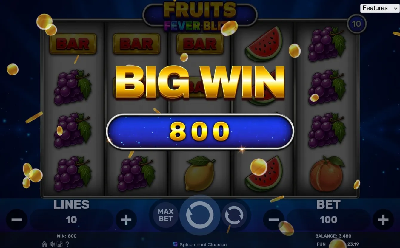 Fruits Fever Blitz Slot