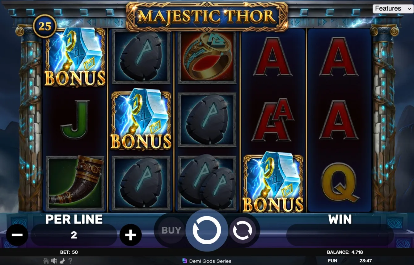 Majestic Thor Slot
